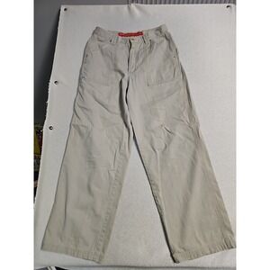 Revolt Wide Leg Pants Juniors 13/14 Beige Y2k Skater  Vintage